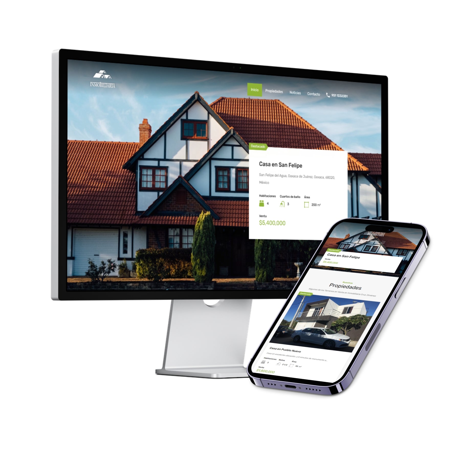 Página Web para Inmobiliarias